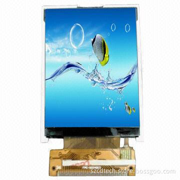 2.4-inch 240 x 320p TFT LCD Module with 4 LED Backlight, 18bit MCU Interface and 36-pin Weld Connect